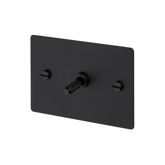 1G Toggle / Horizontal / 2-Way / Cross / Black