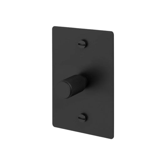 1G Dimmer / Vertical / 250W Retractive / Cross / Black