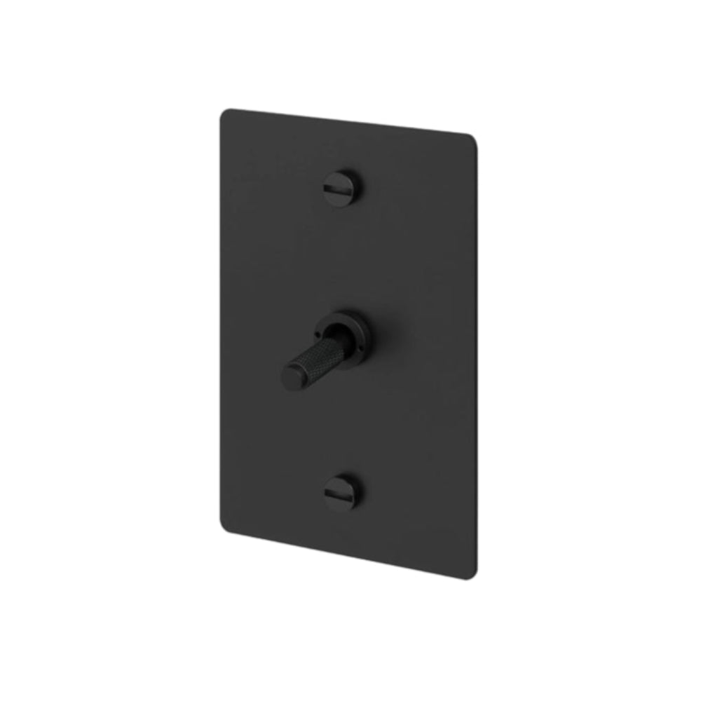 1G Toggle / Vertical / 2-Way / Cross / Black