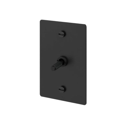1G Toggle / Vertical / 2-Way / Cross / Black