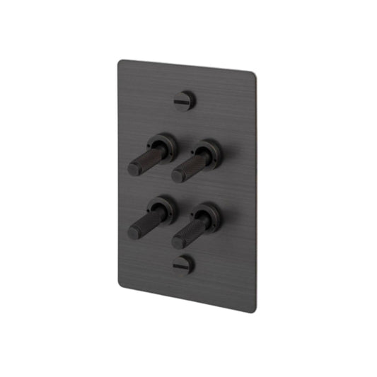 4G Toggle / Vertical / 2-Way / Cross / Smoked Bronze