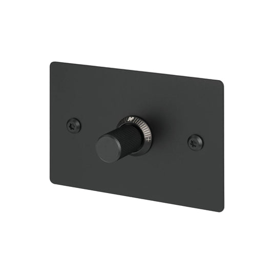1G Dimmer / Horizontal / 250W Retractive / Linear / Black