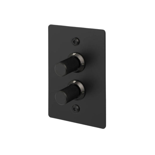 2G Dimmer / Vertical / 100W / Linear / Black