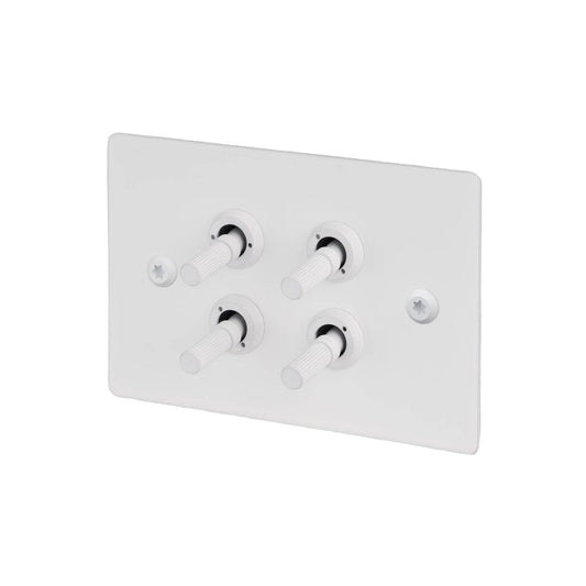 4G Toggle / Horizontal / 2-Way / Linear / White