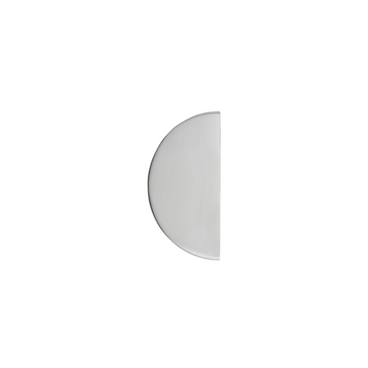 Osaka Cupboard Half Moon Pull Brushed Chrome