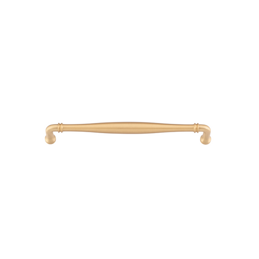 Sarlat Cabinet Pull Brushed Brass CTC 256mm