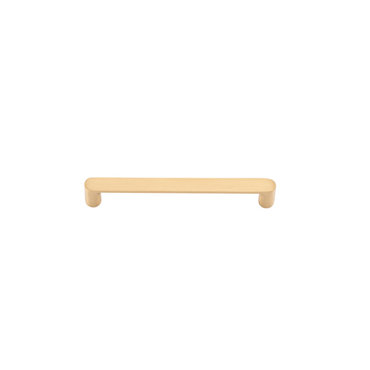 Osaka Cabinet Pull Brushed Brass CTC 160mm