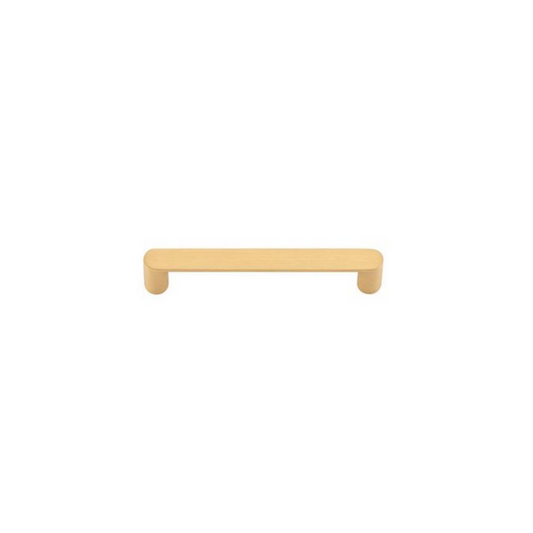 Osaka Cabinet Pull Brushed Brass CTC 128mm