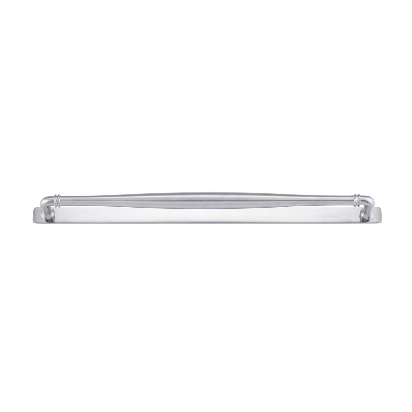Sarlat Cabinet Pull with Backplate Brushed Chrome CTC 450mm