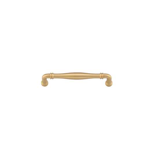 Sarlat Cabinet Pull Brushed Brass CTC 160mm