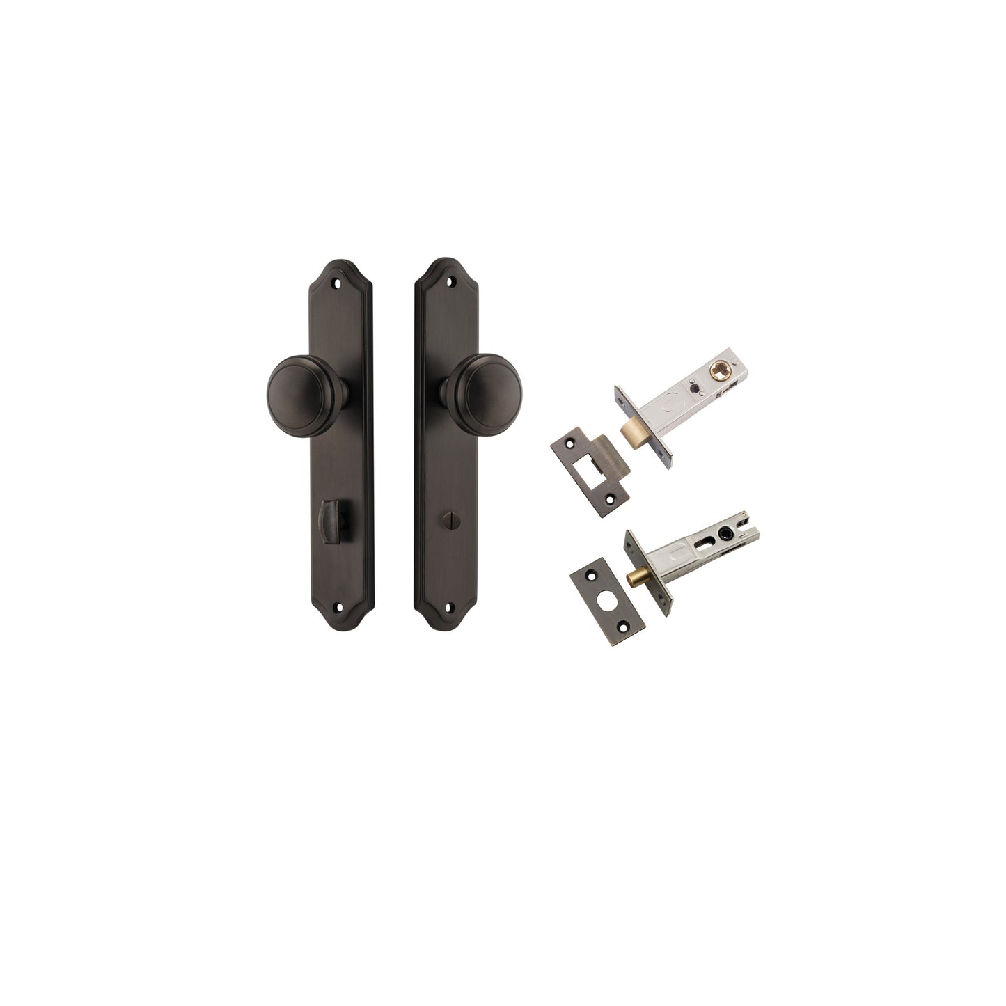 Paddington Knob Shouldered Signature Brass Privacy Kit