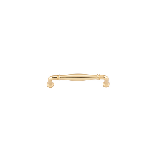 Sarlat Cabinet Pull Polished Brass CTC 128mm