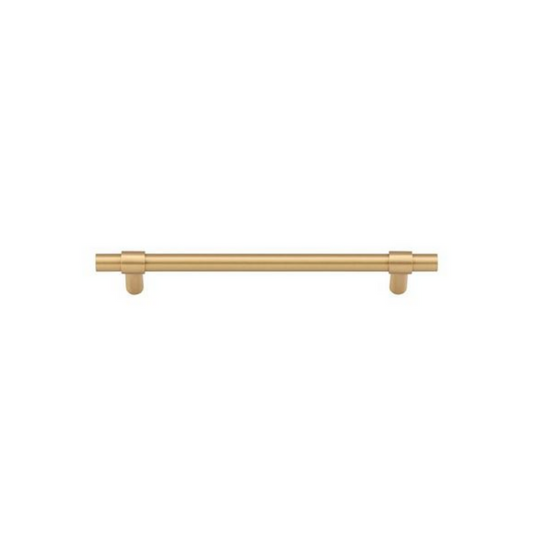 Helsinki Cabinet Pull Brushed Brass CTC 160mm