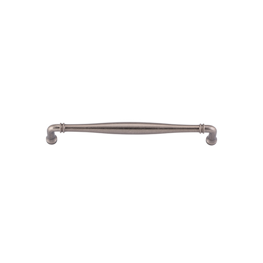 Sarlat Cabinet Pull Distressed Nickel CTC 256mm