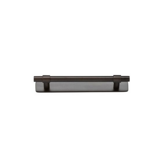 Helsinki Cabinet Pull with Backplate Signature Brass CTC 128mm