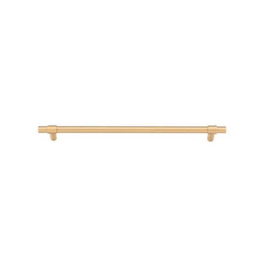 Helsinki Cabinet Pull Brushed Brass CTC 256mm