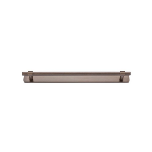 Helsinki Cabinet Pull with Backplate Signature Brass CTC 256mm