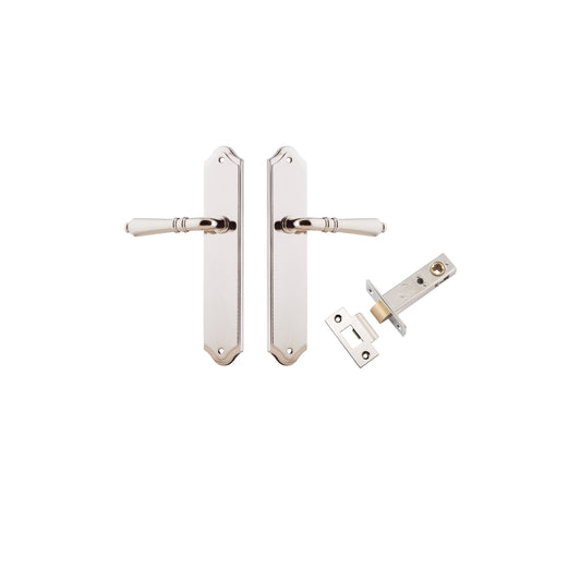 Sarlat Lever Shouldered Polished Nickel Passage Kit