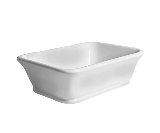 Kirkham 52 x 38 TitanCast Basin Gloss White