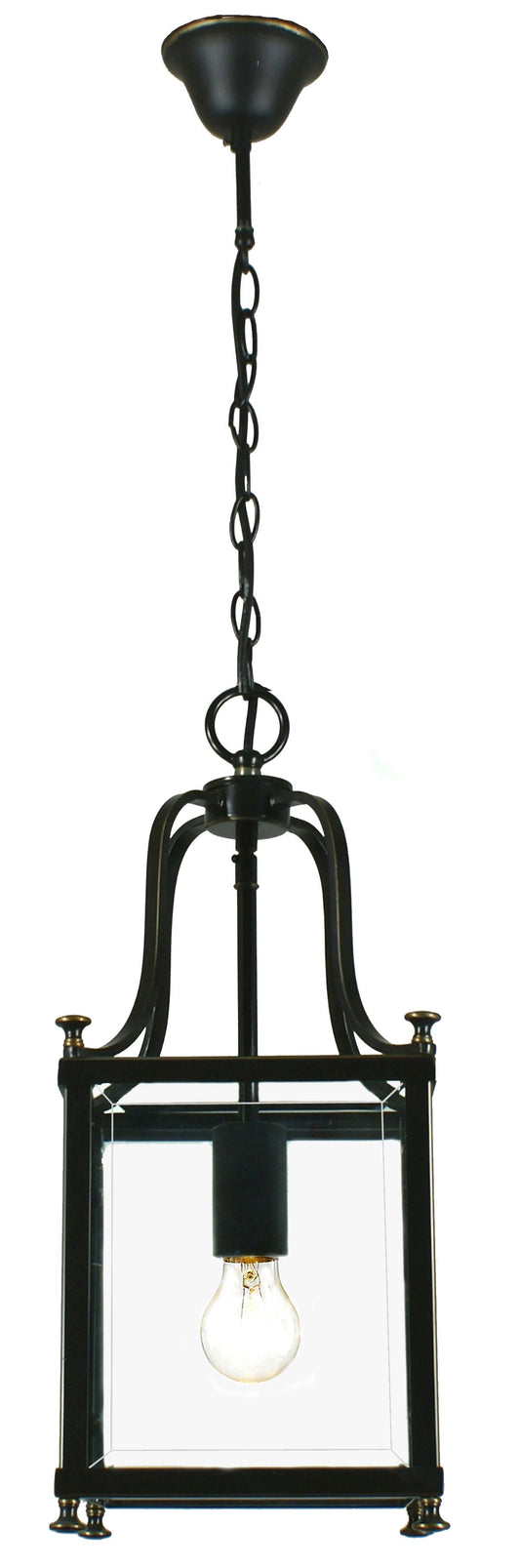 Michigan Small 1 Light Pendant Bronze