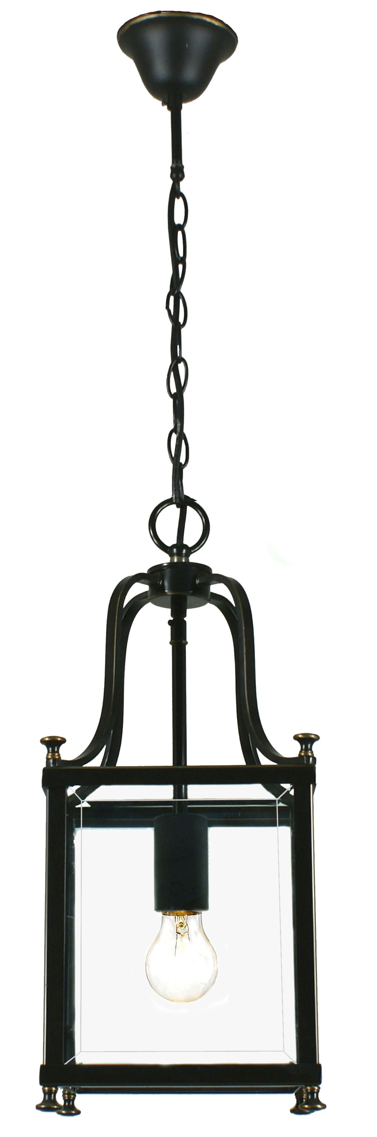Michigan Small 1 Light Pendant Bronze