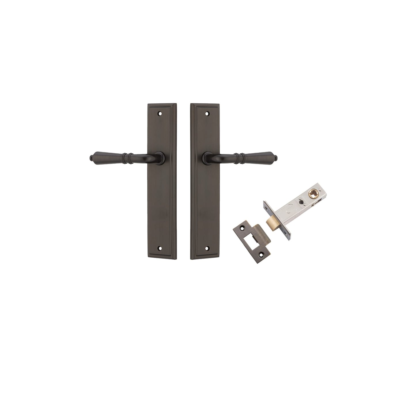 Sarlat Lever Stepped Signature Brass Passage Kit
